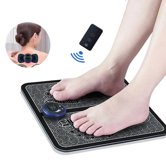 Wireless Remote Controller EMS Foot Massager Pad