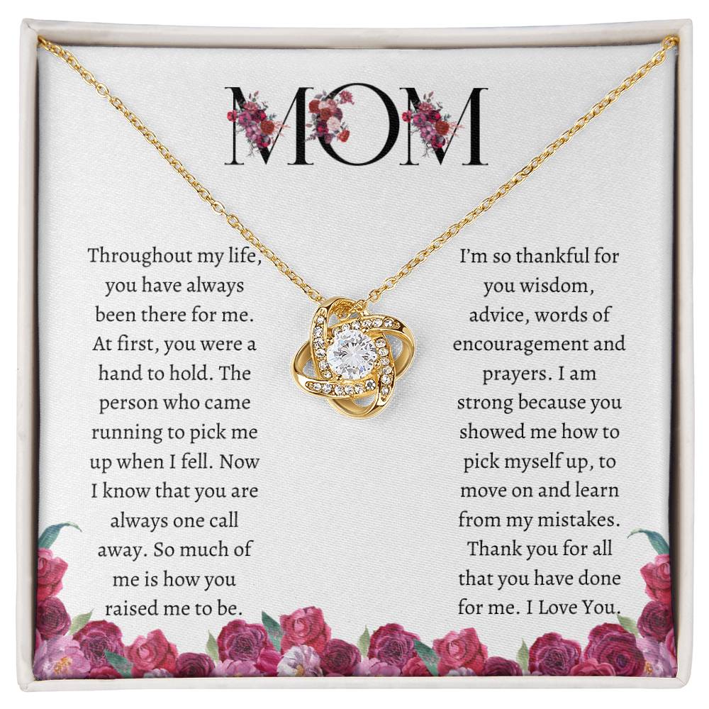 Supportive Mom| Love Knot Necklace