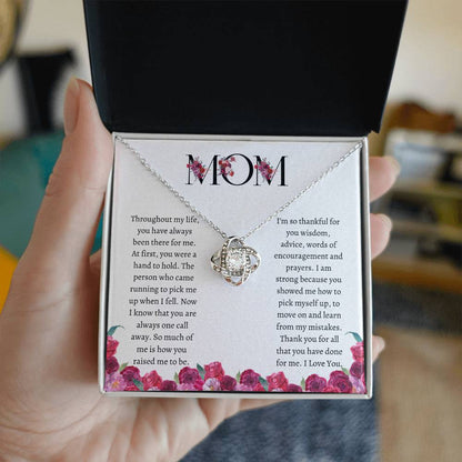 Supportive Mom| Love Knot Necklace