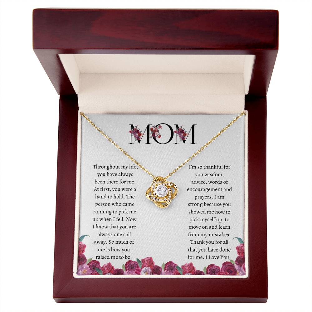 Supportive Mom| Love Knot Necklace