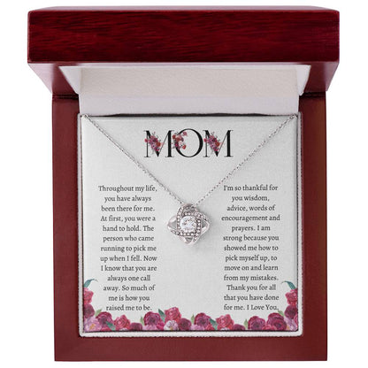 Supportive Mom| Love Knot Necklace