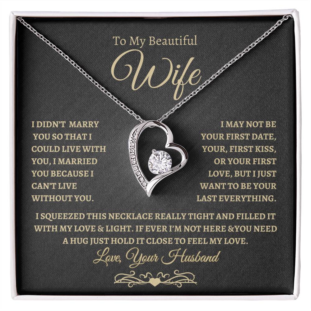 Gift for Wife| Forever Love Necklace