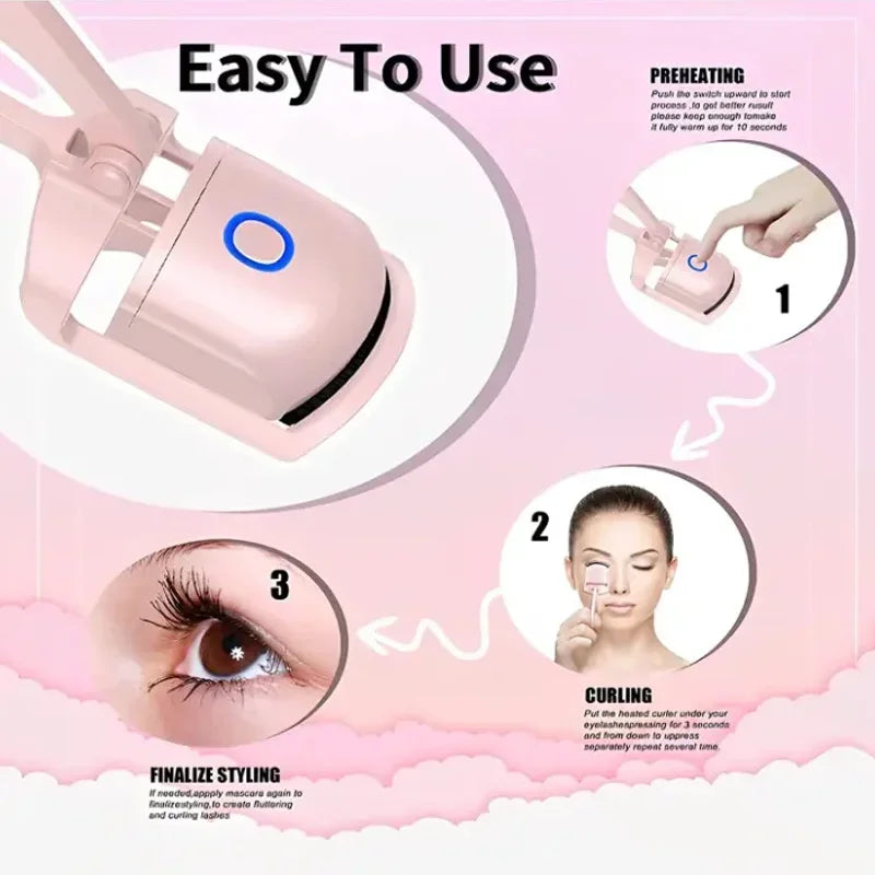 GlamGlow™ Rechargeable Lash Curler