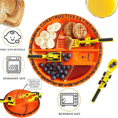 Munchkin Mealtime Excavator 4 pc Set